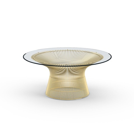 Gold - Couchtisch Platner von Knoll International 