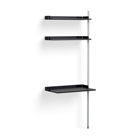 HAY Regalsystem Combination 10 - Add On Pier von Hay PS Black , Clear