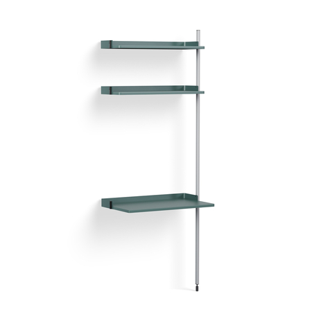 HAY Regalsystem Combination 10 - Add On Pier von Hay PS Blue , Clear