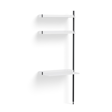 HAY Regalsystem Combination 10 - Add On Pier von Hay PS White , Black