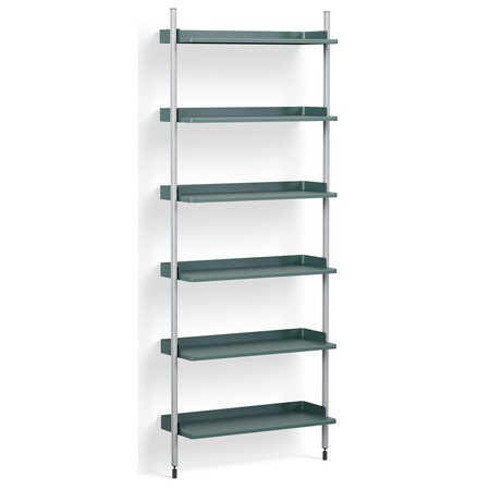 HAY Regalsystem Combination 101 - 1 Coloumns Pier von Hay PS Blue , Clear