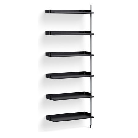 HAY Regalsystem Combination 100 - Add On Pier von Hay PS Black , Clear