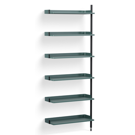 HAY Regalsystem Combination 100 - Add On Pier von Hay PS Blue , Black