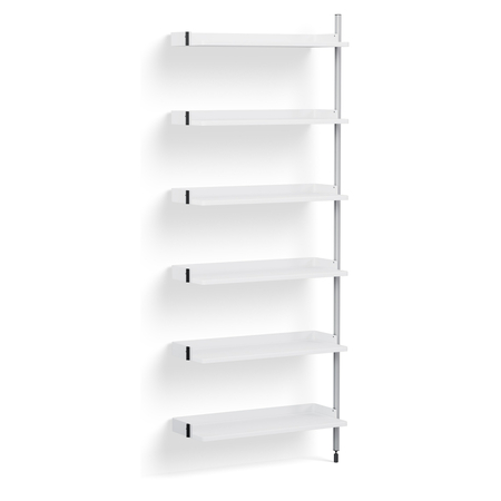 HAY Regalsystem Combination 100 - Add On Pier von Hay PS White , Clear
