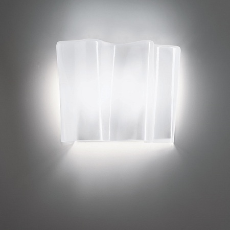 Artemide Wandleuchte Logico W von Artemide Silk diffuser