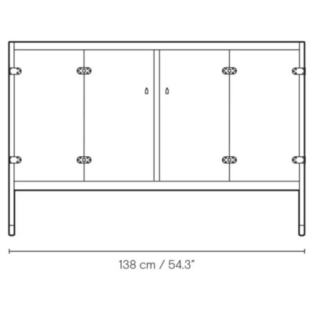Sideboard BM0057 von Carl Hansen