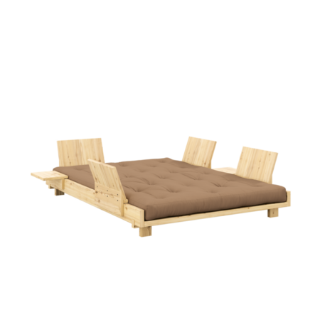Karup Design Schlafsofa Social Sofa Bed von Karup Design  4 Pcs, Mocha