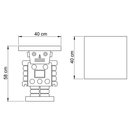 Table Robot von Polls Potten