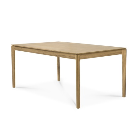 Ethnicraft Ausziehbarer Massivholztisch Bok von Ethnicraft W: 140 - 220cm / D: 90cm, Oak