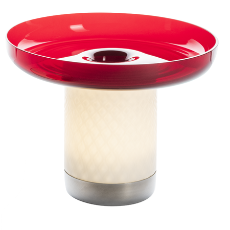 Artemide Tischleuchte Tragbar Bonta Corpo Piatto von Artemide Rot