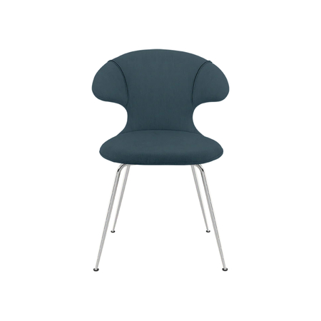Umage Stuhl Time Flies von Umage Jet Air Blue, Chrome