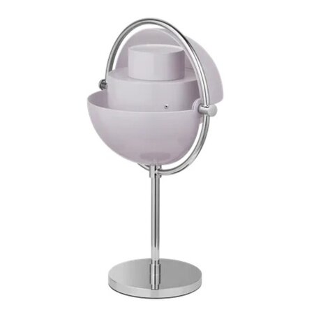 Gubi Multi-Lite Portable Chrome / Pale Lilac 