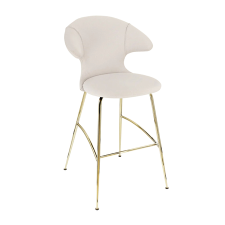 Umage Barhocker Time Flies von Umage White sands, Brass