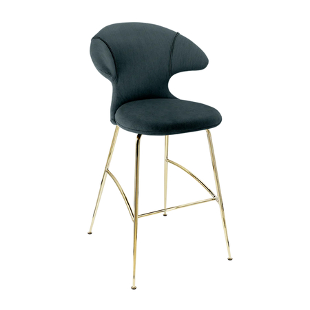 Umage Barhocker Time Flies von Umage Quantum Blue, Brass