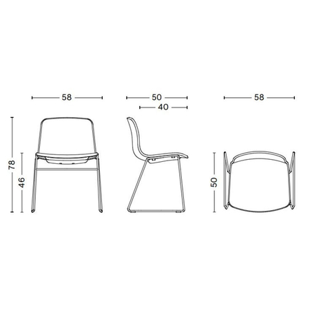Stuhl About A Chair AAC 08 von Hay