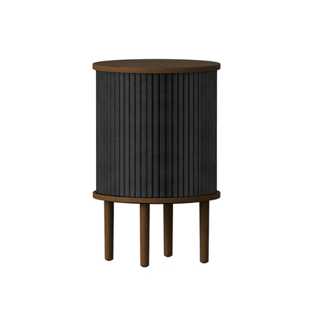 Umage Side Table Audacious von Umage Charcoal,  Dark oak