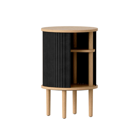 Umage Side Table Audacious von Umage Charcoal,  Oak