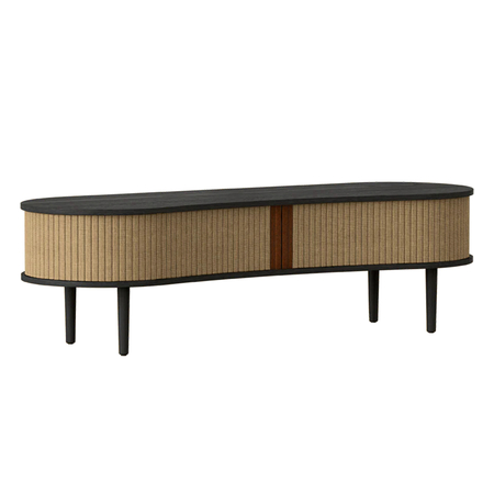 Umage TV Bank Audacious von Umage Sugar brown,  Black oak