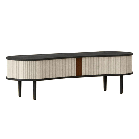 Umage TV Bank Audacious von Umage White sands,  Black oak