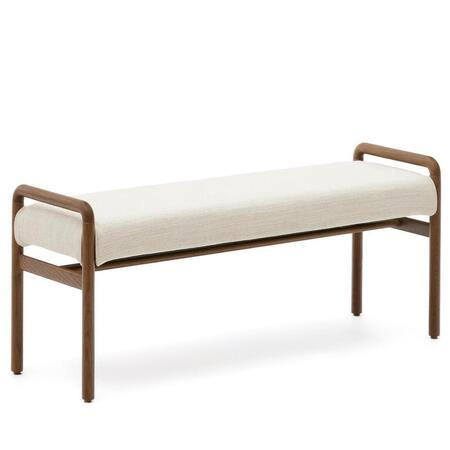Kave Home Sitzbank Macaret von Kave Home Beige, Brown