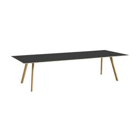 HAY Tisch CPH 30 Monochrom von Hay W: 120 cm / L: 300 cm , Walnut lacquered