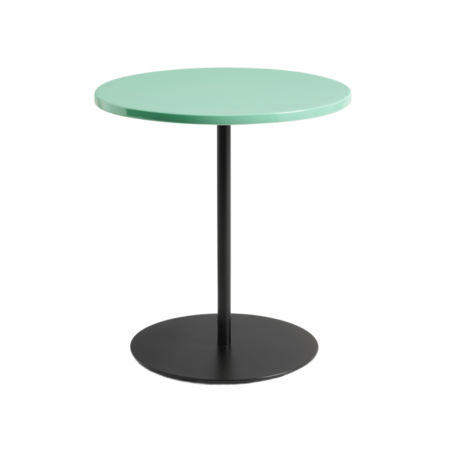 HAY Couchtisch Pyro Coffee Table von HAY Black Powder-coated / Soft Jade ceramic