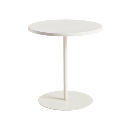 HAY Couchtisch Pyro Coffee Table von HAY White Powder-coated / Eggshell ceramic