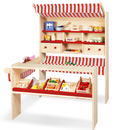 Pinolino Marktstand Lucy Rot Von Pinolino  Red