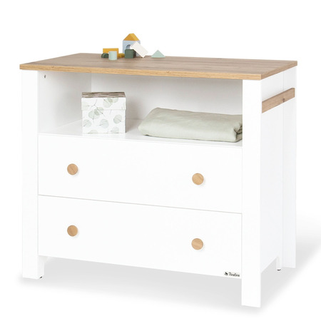 Pinolino Wickelkommode Lova breit Von Pinolino  White