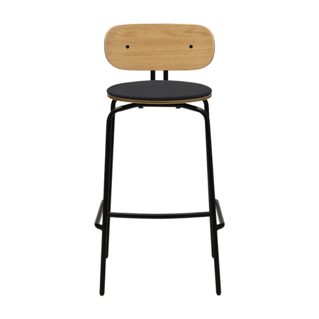 Umage Barhocker Curious Bar Stool Von Umage Shadow, Black -1