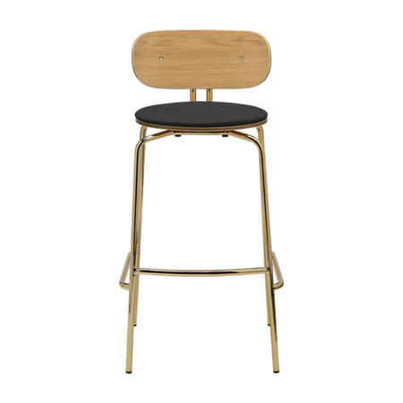 Umage Barhocker Curious Bar Stool Von Umage Shadow, Brass-1