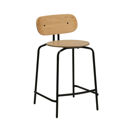 Umage Tresenhocker Curious Counter Stool Von Umage  Without cushion, Black 
