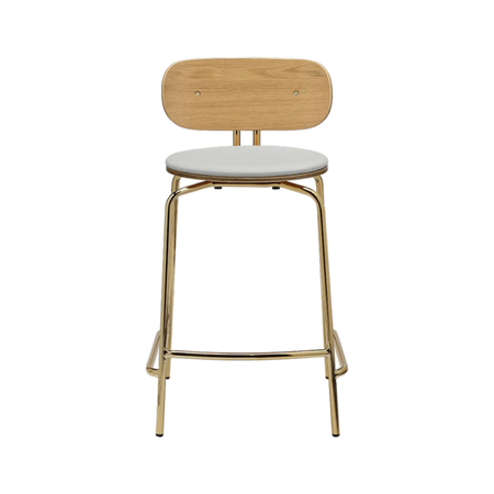 Umage Tresenhocker Curious Counter Stool Von Umage  Sterling, Brass-1