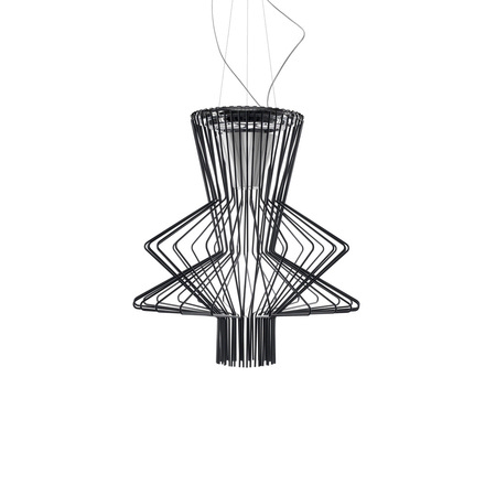 Foscarini Pendelleuchte Allegro von Foscarini Ritmico / Graphite