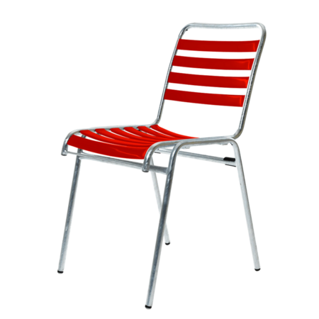 Manufakt Garrtenstuhl Modell Lugano von Bättig Red