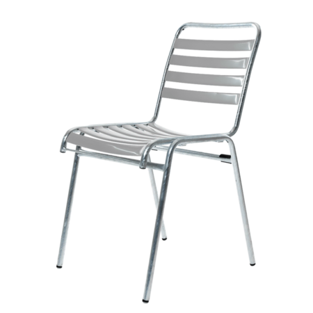 Manufakt Garrtenstuhl Modell Lugano von Bättig Signal gray