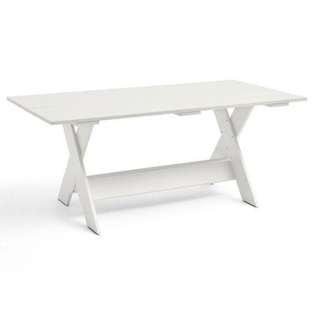 HAY Gartentisch Crate Dining von Hay White, L: 180 cm