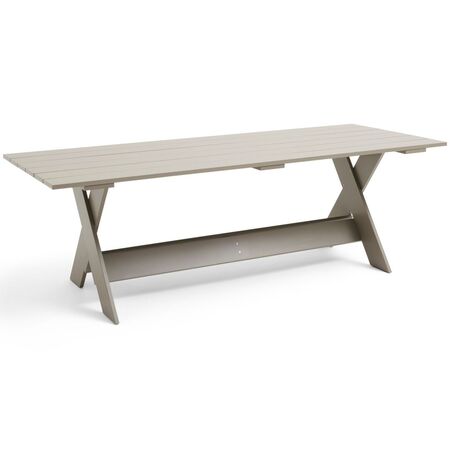 HAY Gartentisch Crate Dining von Hay London fog, L: 230 cm
