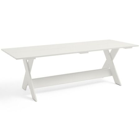 HAY Gartentisch Crate Dining von Hay White, L: 230 cm