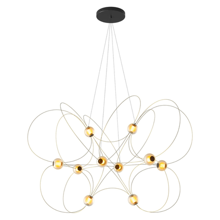 DCWeditions Munari X Pendelleuchte von DCW Gold pre-assembled, MUNARI X10