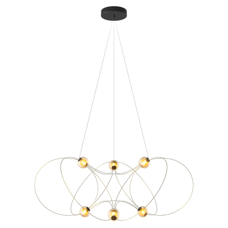 DCWeditions Munari X Pendelleuchte von DCW Gold pre-assembled, MUNARI X 6