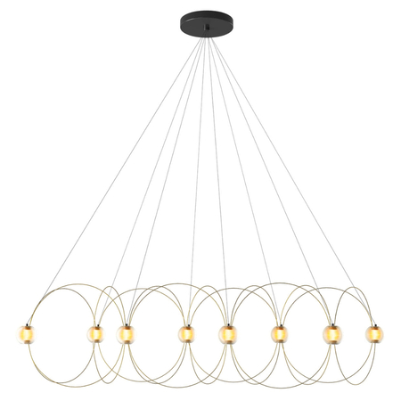 DCWeditions Munari X Pendelleuchte von DCW Gold pre-assembled, MUNARI X 8