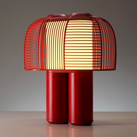 DCWeditions Yasuke Tischleuchte von DCW Red-Red-2