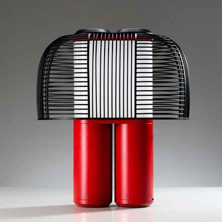 DCWeditions Yasuke Tischleuchte von DCW Red-black-1