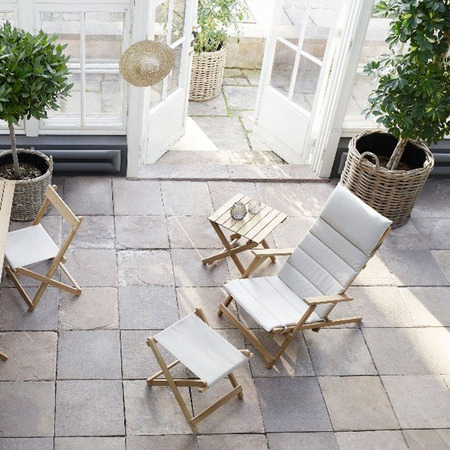 Carl Hansen & Søn Liegestuhl 'BM5568' Teak unbehandelt