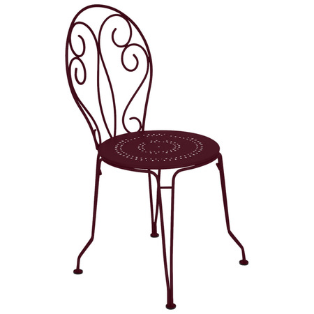 Fermob Stuhl Montmartre von Fermob Black cherry B9