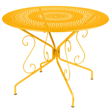 Fermob Tisch Montmartre von Fermob Honey C6, Ø: 96 cm 