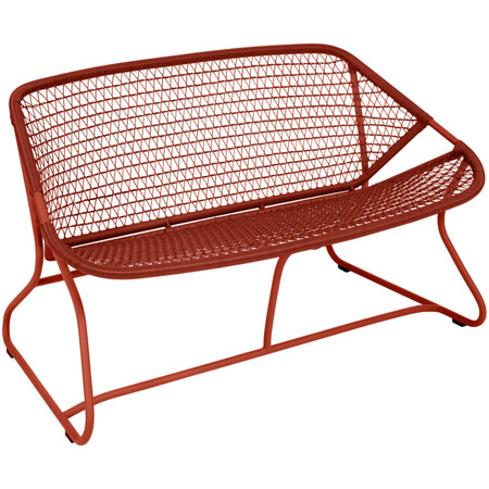 Fermob Bank Sixties von Fermob Ochre red 20