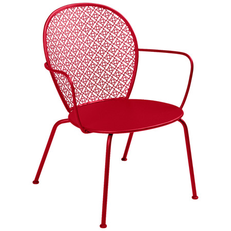 Fermob Tiefer Sessel Lorette von Fermob Chili 43