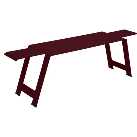 Fermob Bank Origami von Fermob Black cherry B9